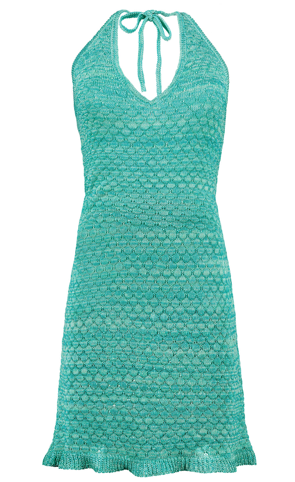 Green scale outlet dress